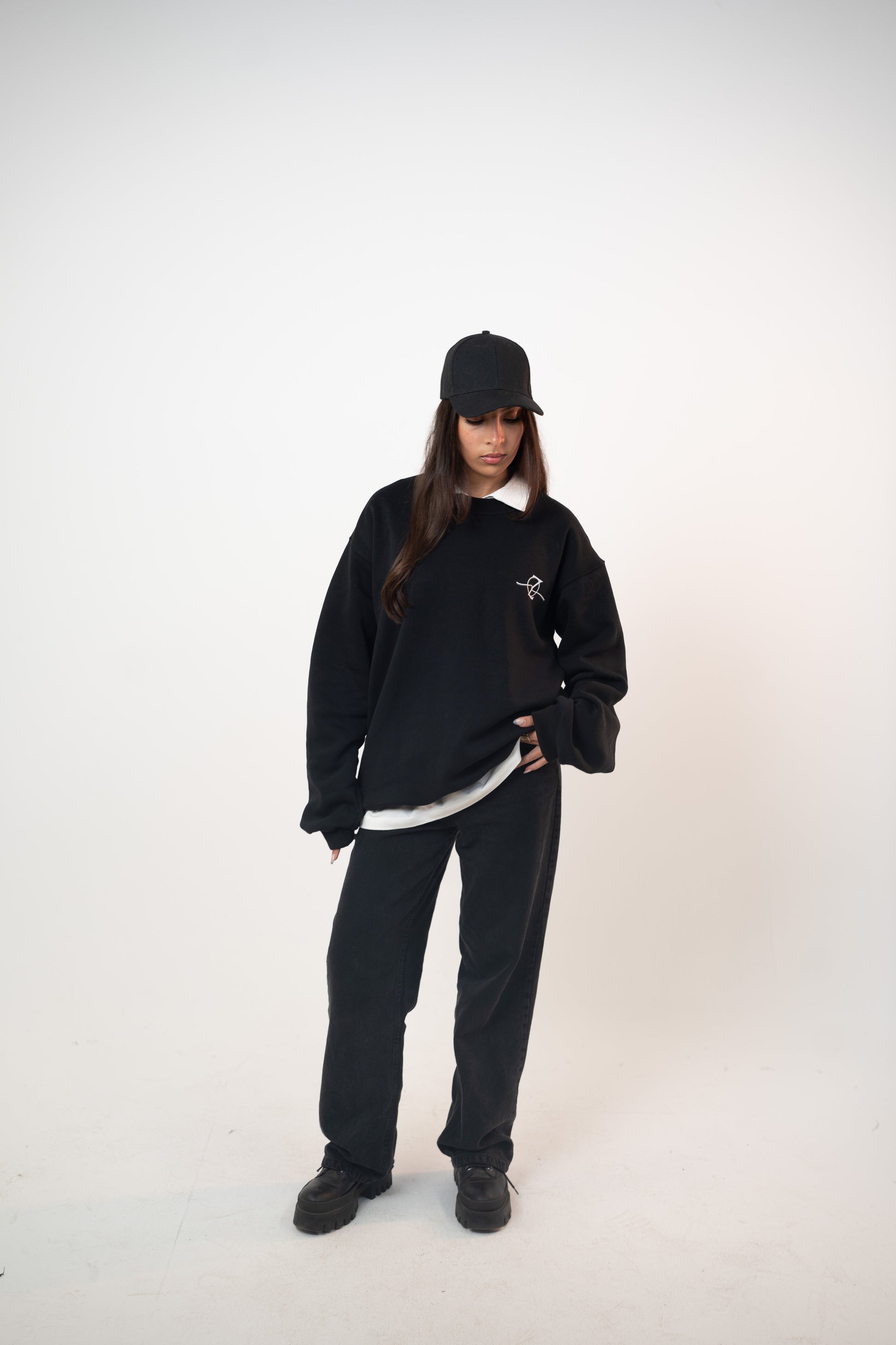 Zen Black Crewneck - Zen Loungewear 