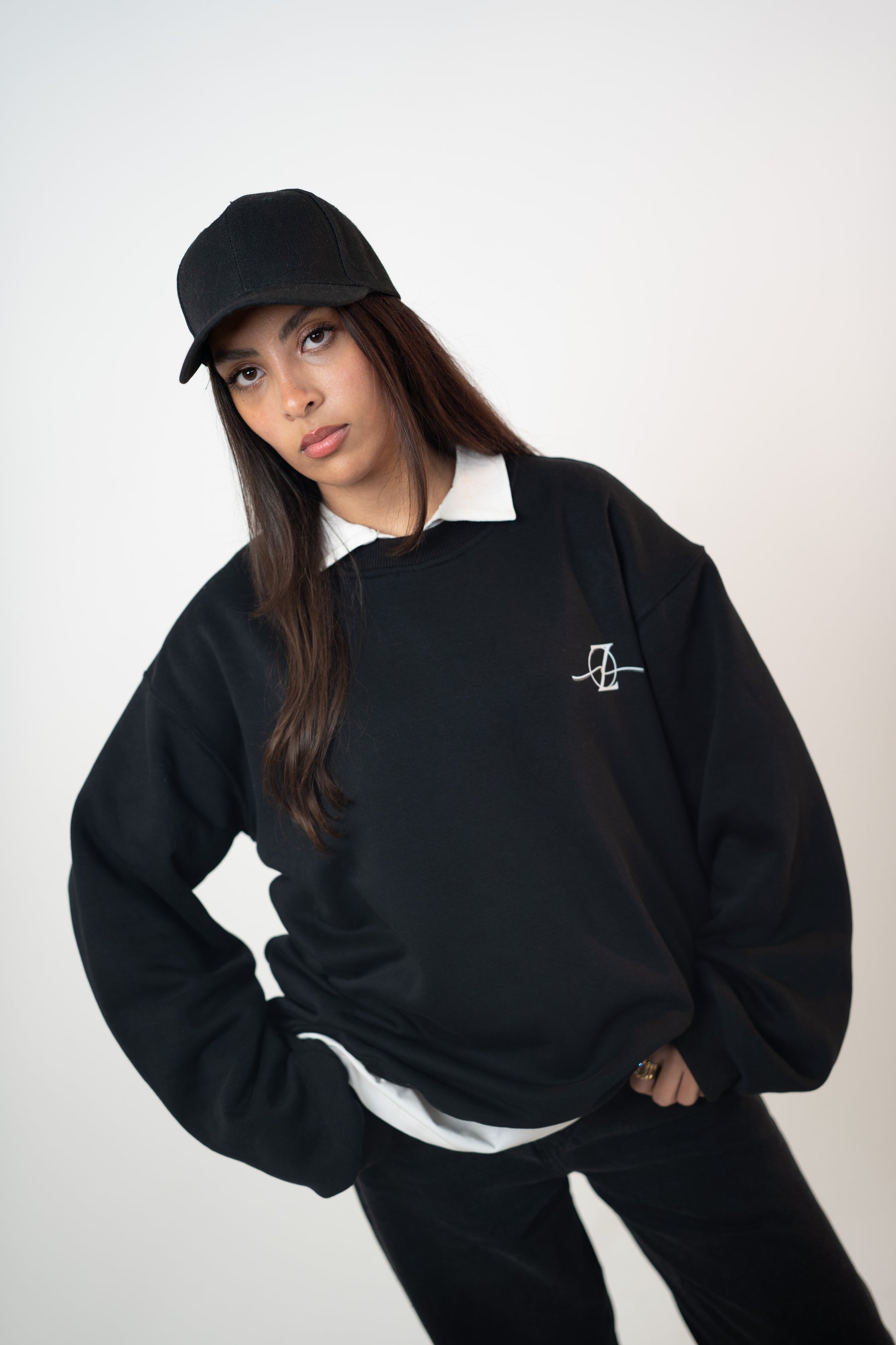 Zen Black Crewneck - Zen Loungewear 