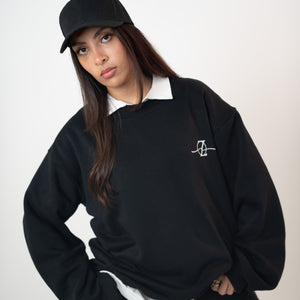 Zen Black Crewneck - Zen Loungewear 