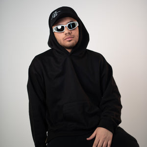 Midnight Minimalist Hoodie - Zen Loungewear 
